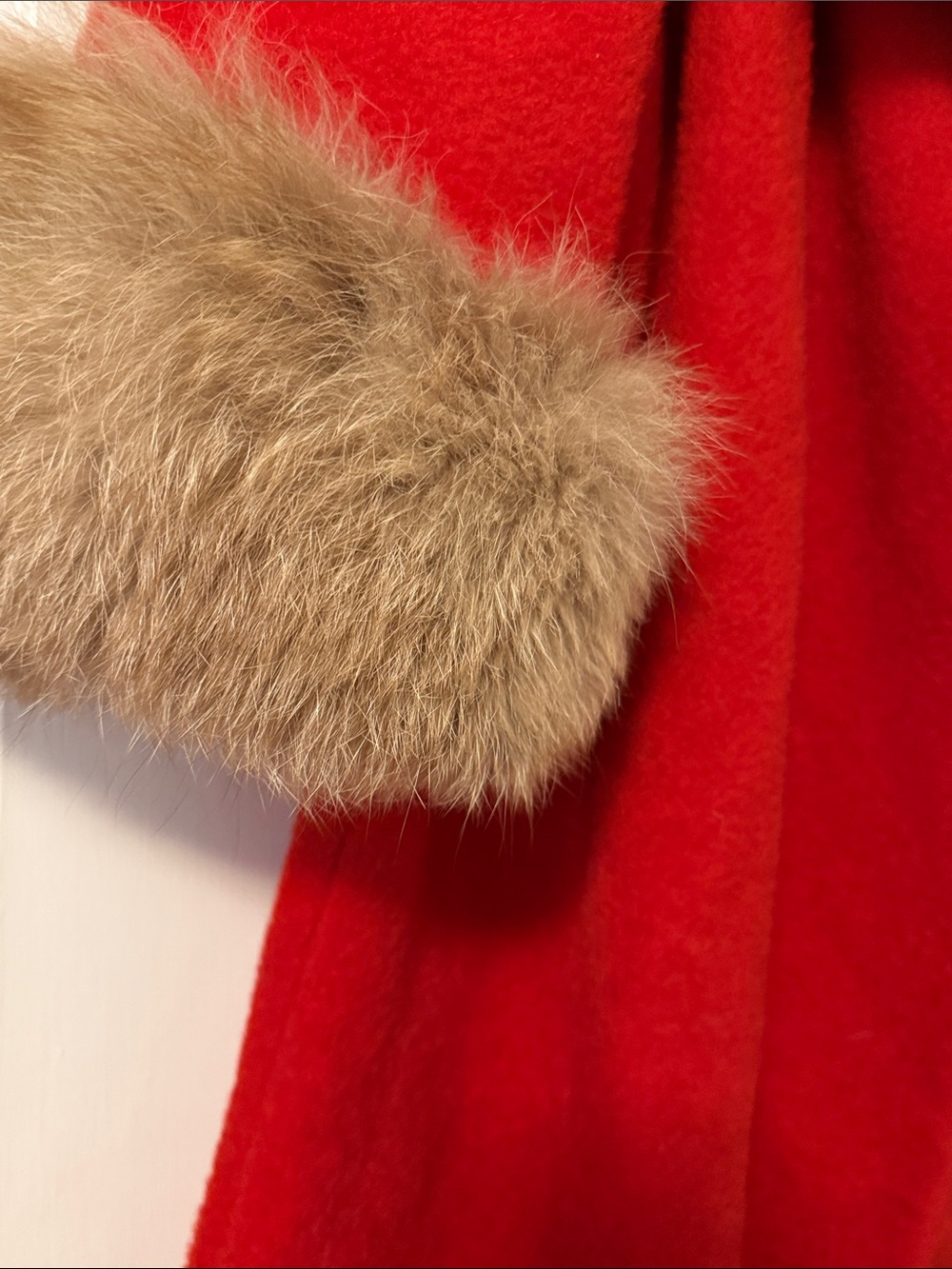Vintage Red Wool Cape Coat — Lilli Ann San Francisco - Picture 14 of 16